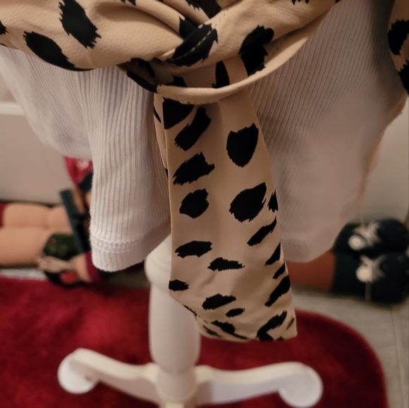 NWOT Chico animal print top sz small. - Picture 4 of 10